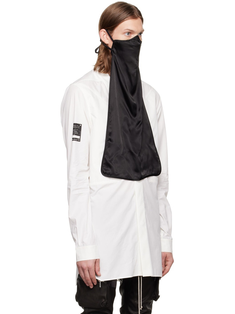 Rick Owens Black Long Face Mask outlook