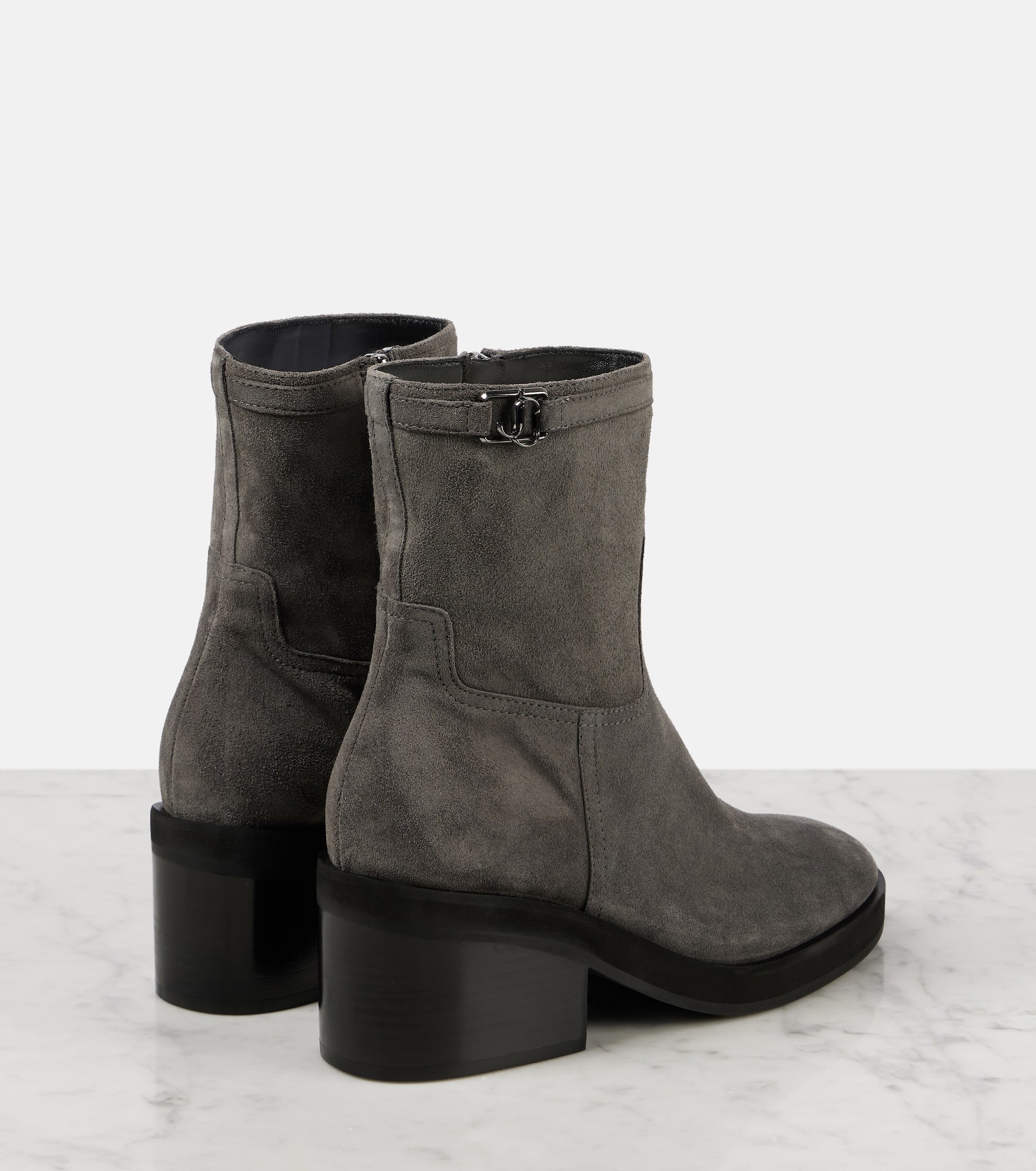 Yasmin 70 suede ankle boots - 2