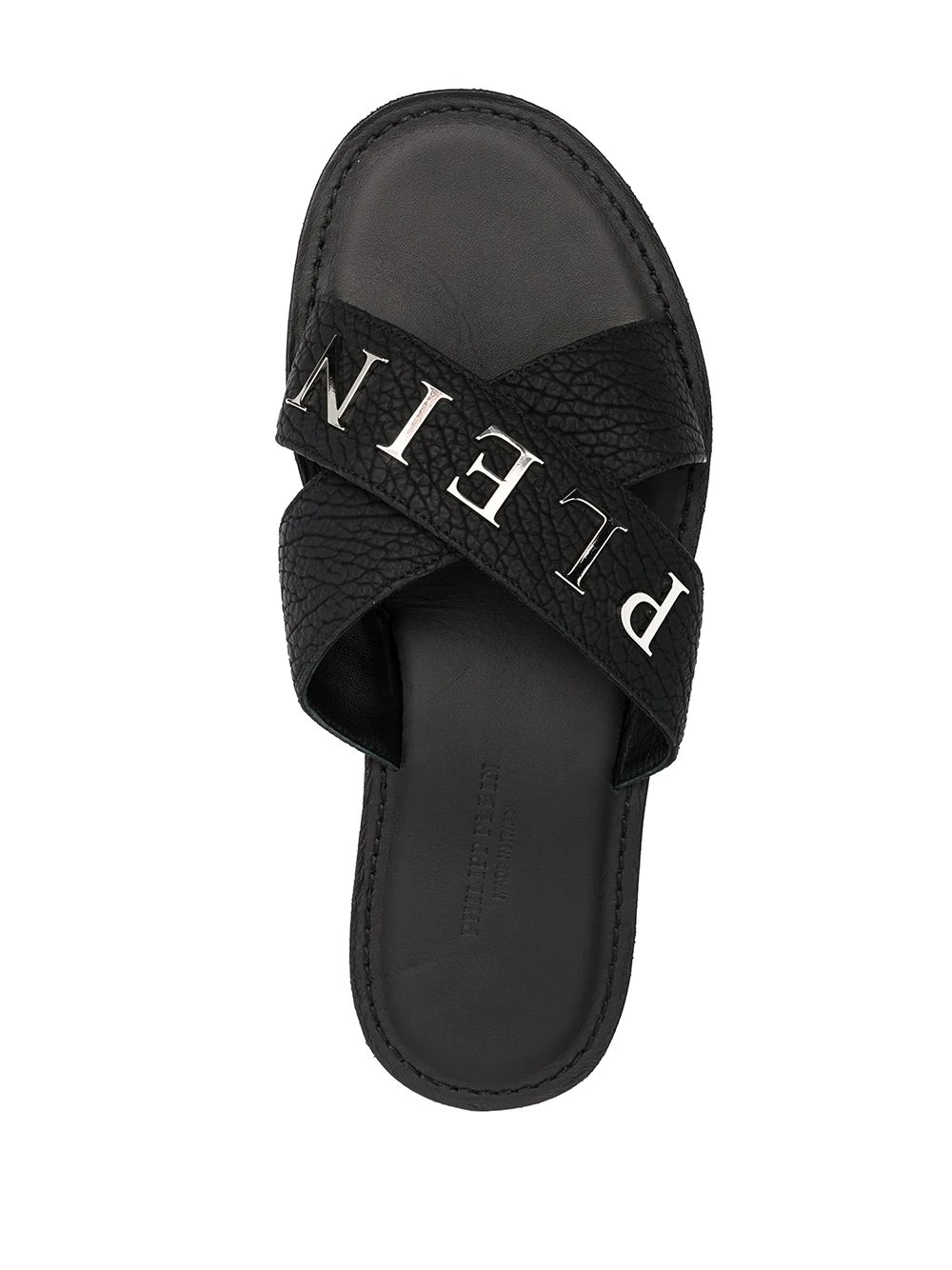 logo-plaque sandals - 4