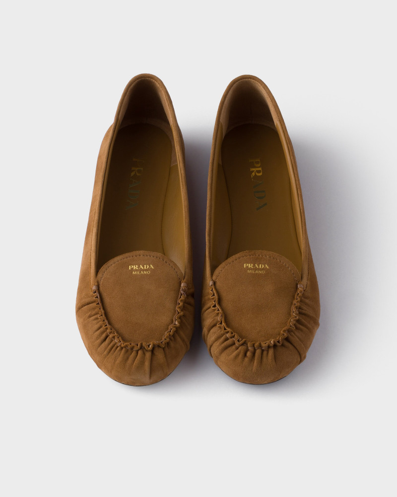 Suede ballerinas 3