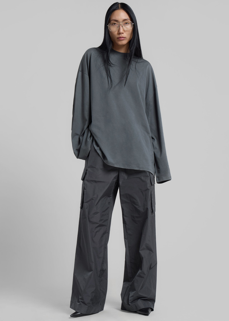 Rio Oversized Sleeve Tee - Khaki 6