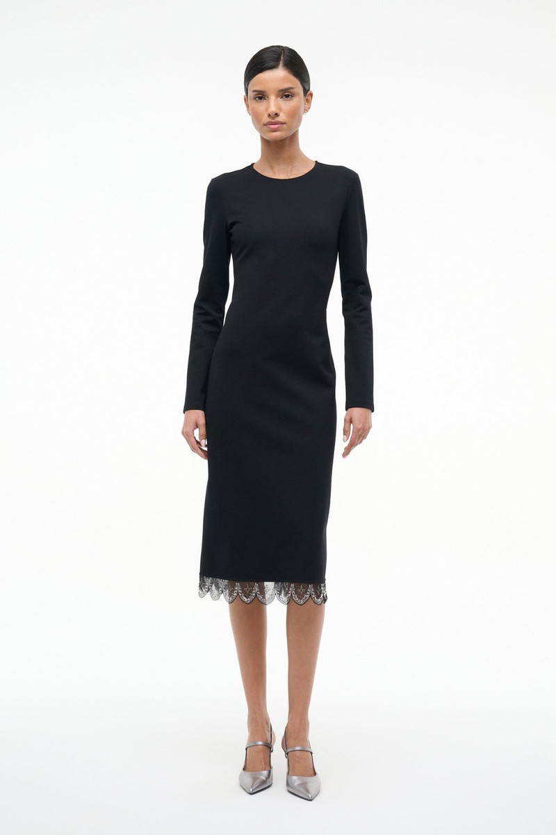 STAUD HUNTER DRESS BLACK 7