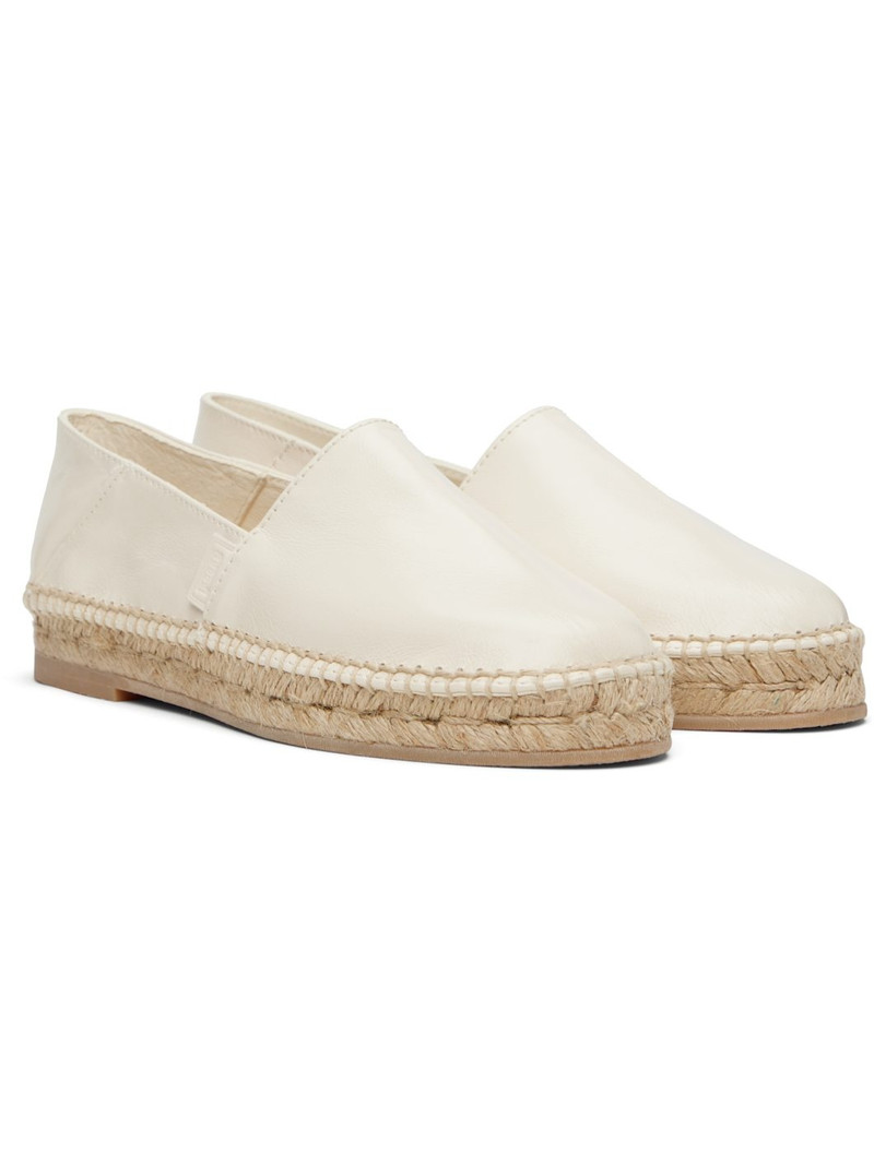 Off-White 'AMI Leather' Espadrilles 4