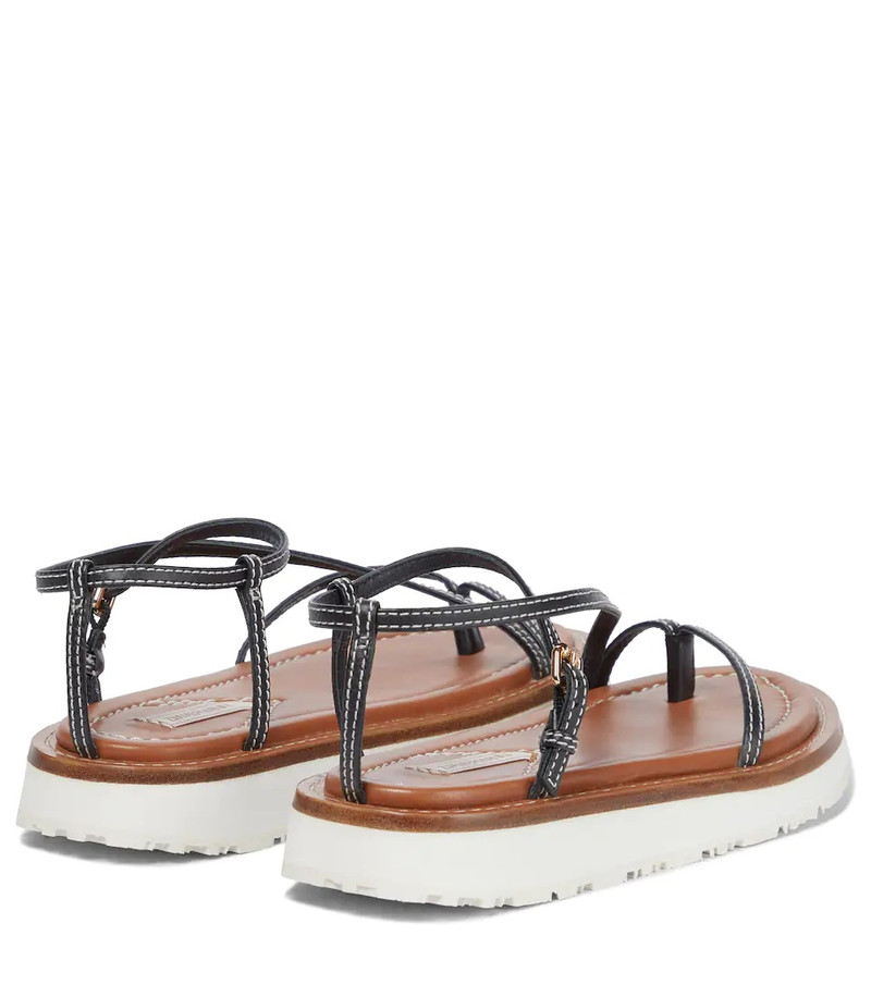 Leather sandals 3