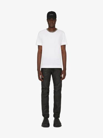 Givenchy SLIM FIT 4G T-SHIRT IN COTTON outlook