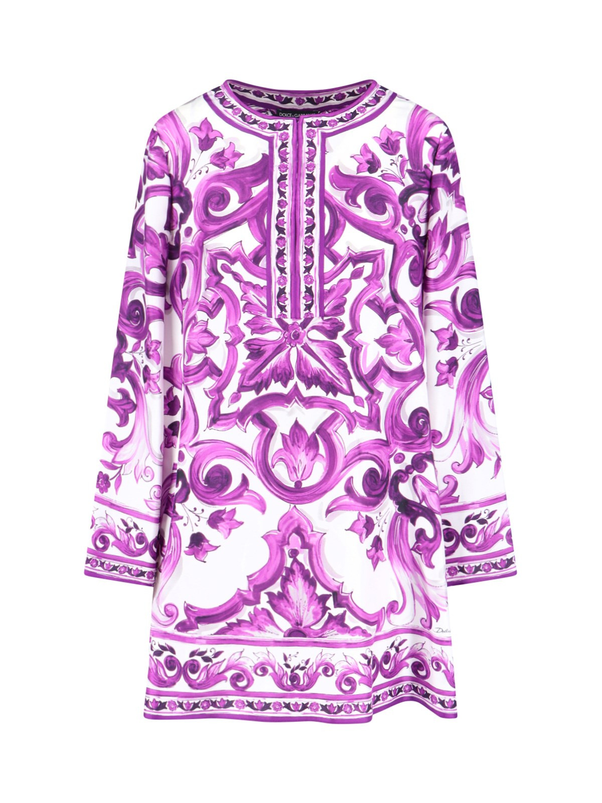 SILK MIDI DRESS - 1