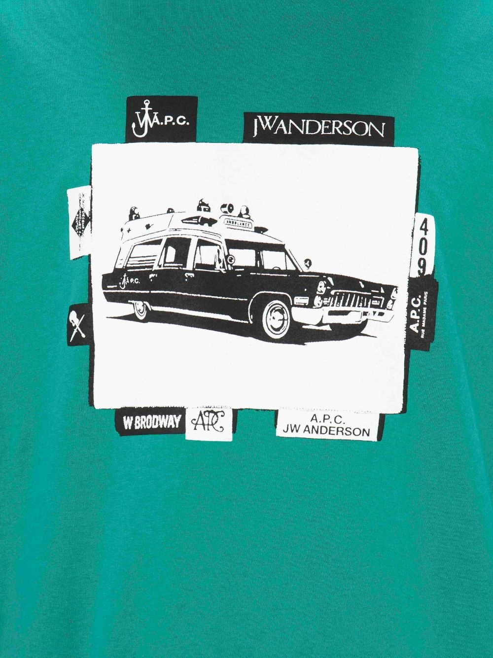 A.P.C. X JW ANDERSON - TEE SHIRT JO - CLASSIC FIT T-SHIRT - 6