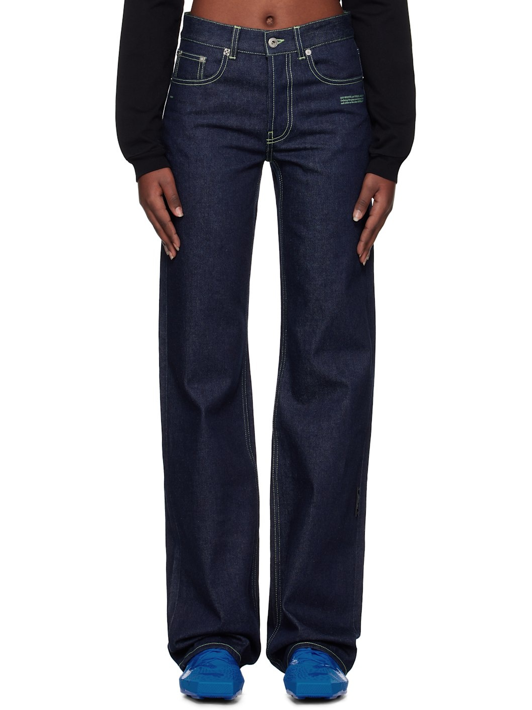 Navy Susy Jeans - 1