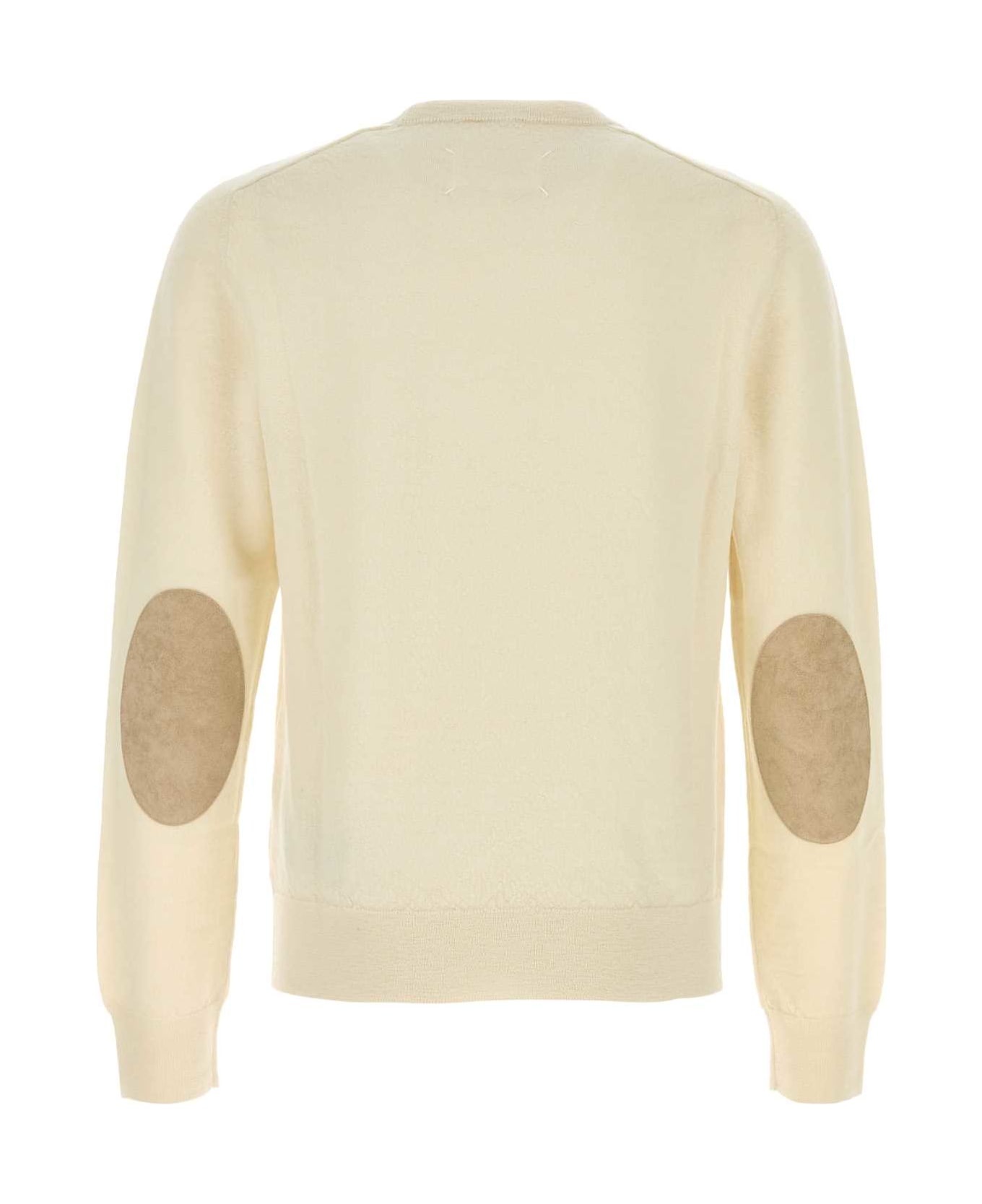 Ivory Wool Sweater - 2