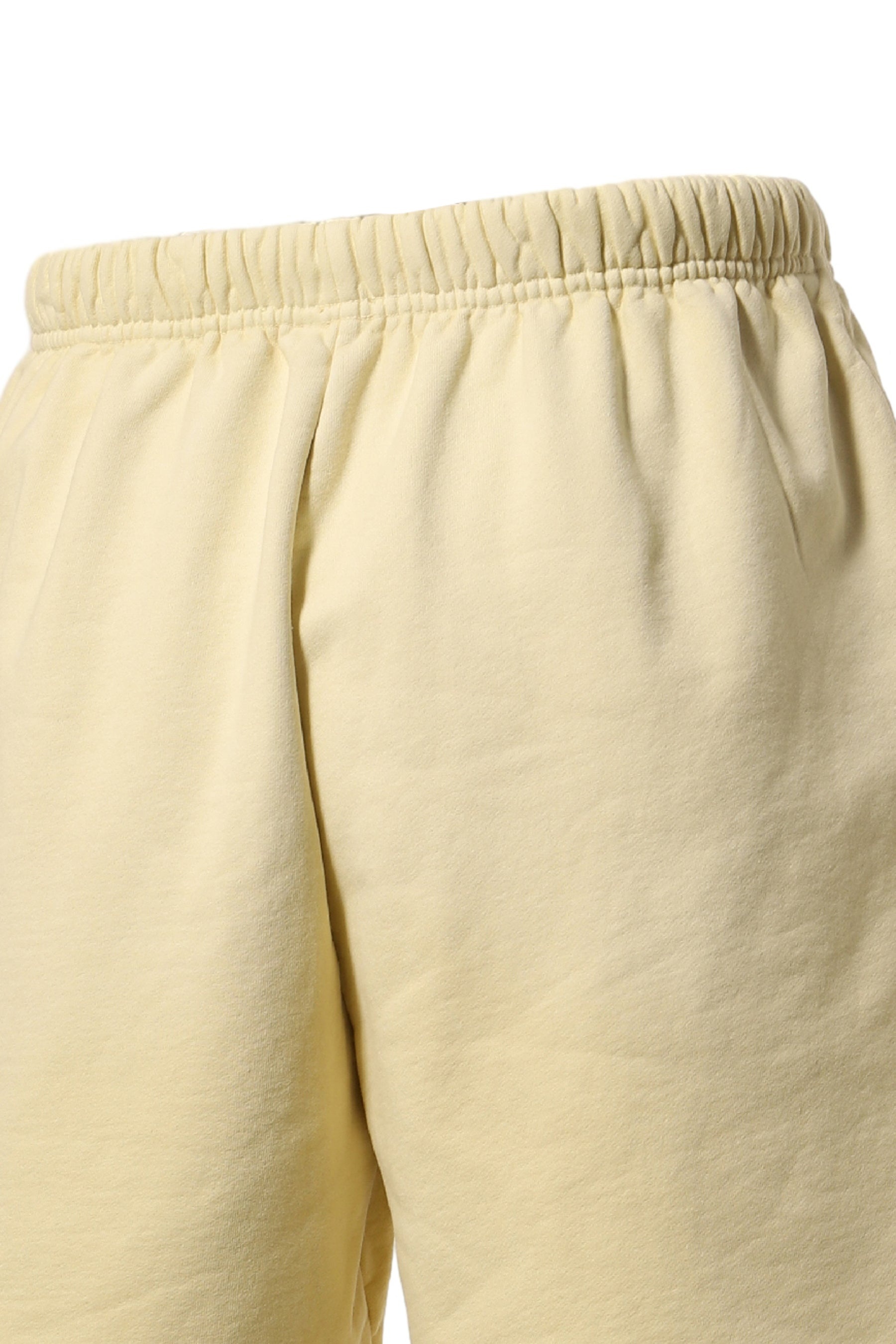 SWEATSHORT / LEMON CREAM - 5