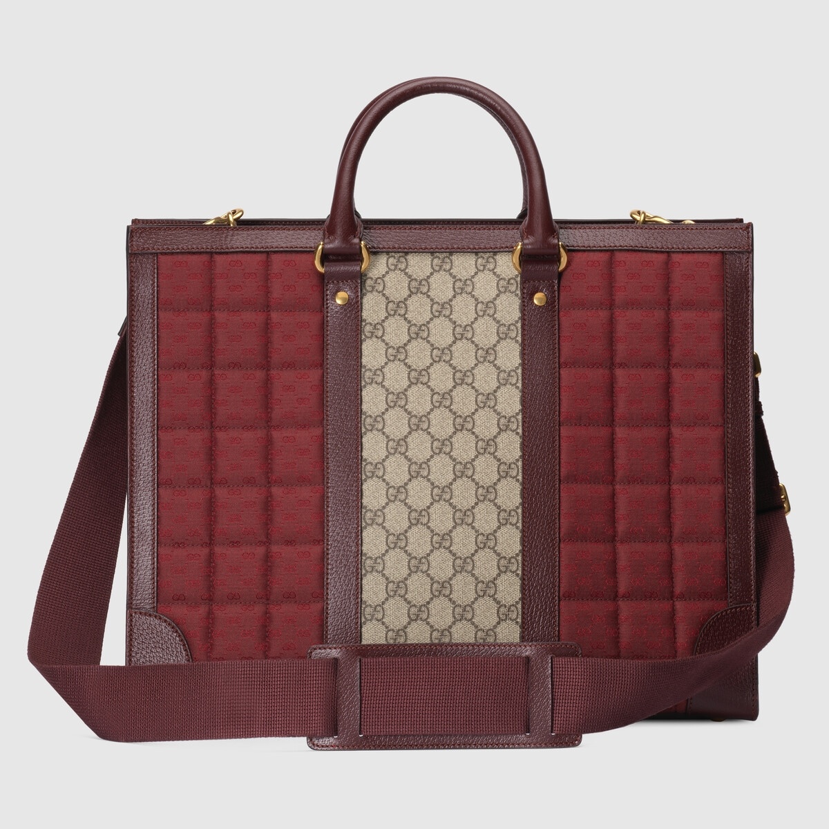 Mini GG canvas large tote bag - 4