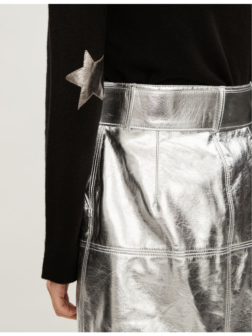 Cici Patch cashmere jumper - 5