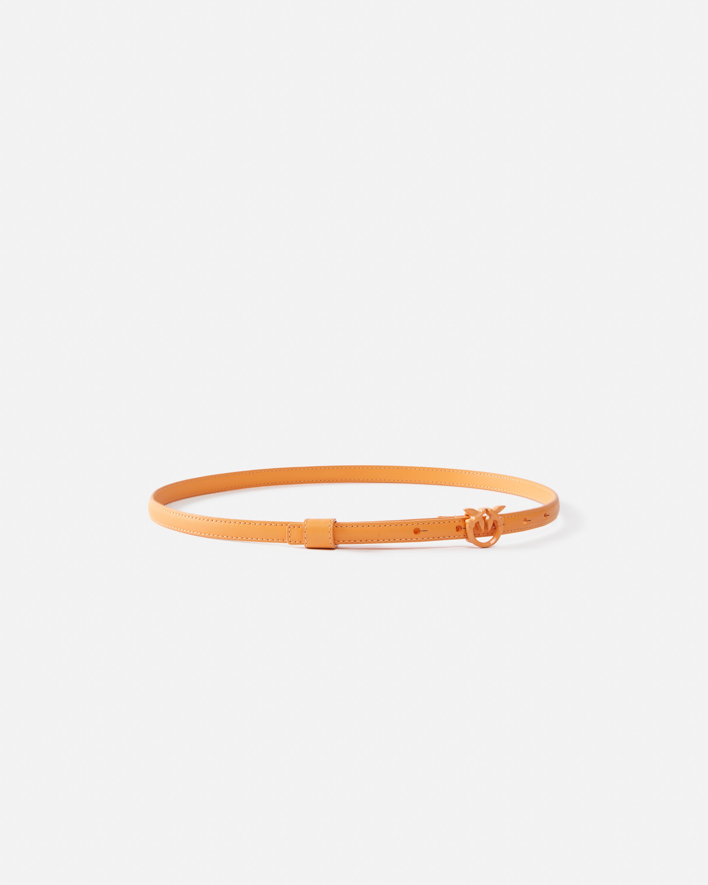 SUPER-THIN COLOUR-BLOCK LOVE BIRDS BELT 1CM - 2