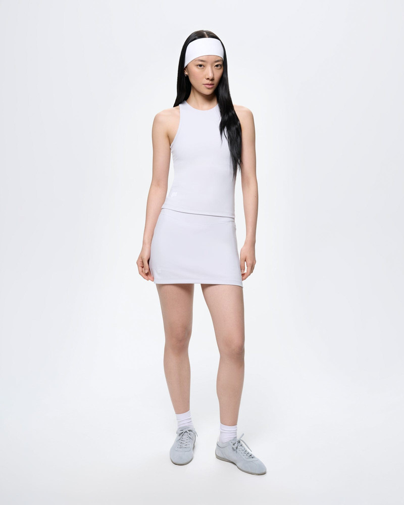 Womens Court Side Tank Top - Ice Grey 3