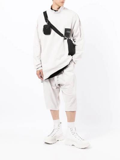 Julius cropped drop-crotch track pants outlook