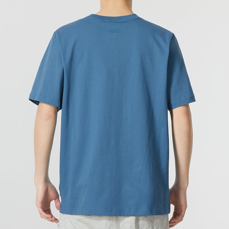 adidas Tech Ref T-shirt 'Blue' IA8112 - 4