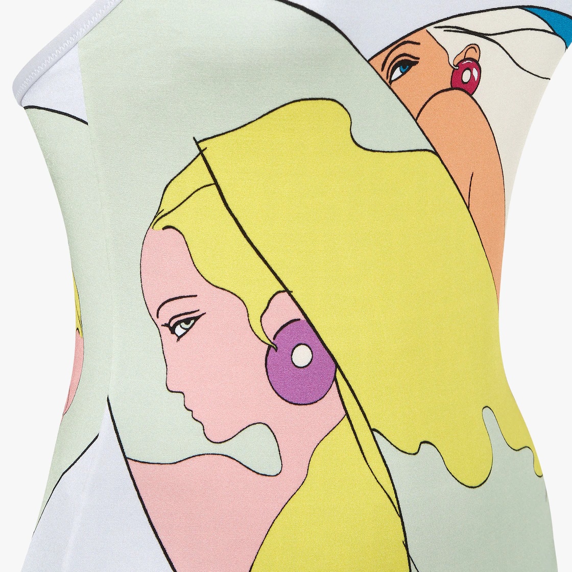 Multicolor Lycra® swimsuit - 3