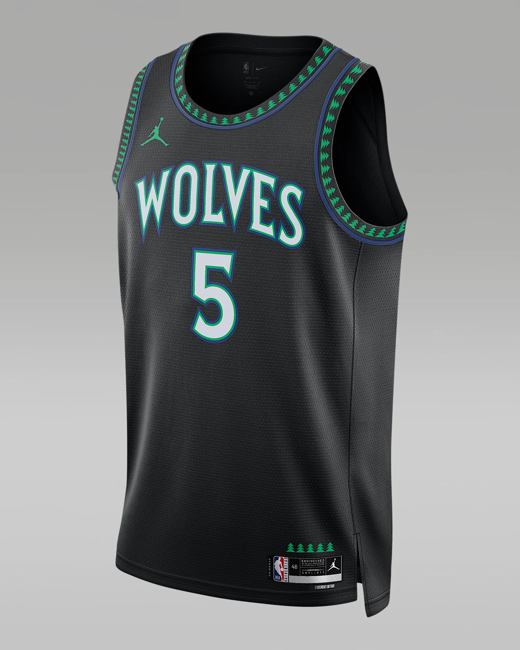Minnesota Timberwolves Statement Edition Anthony Edwards Men's Nike Dri-FIT NBA Swingman Jersey - 1