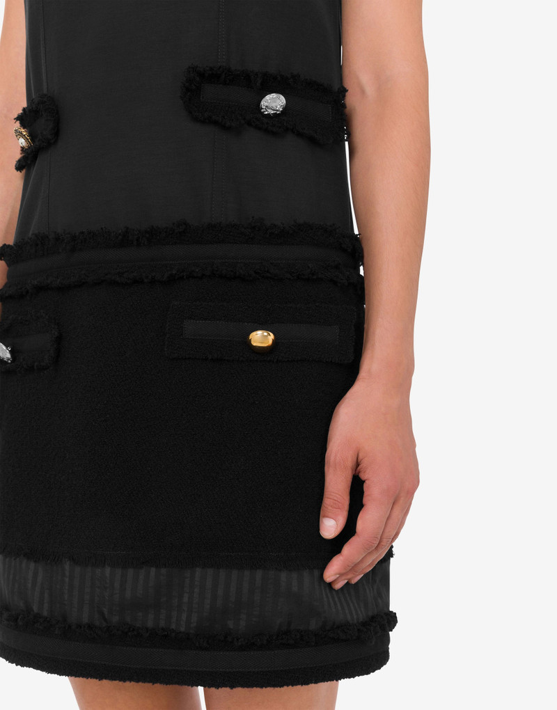STRETCH BOUCLÉ DRESS 3