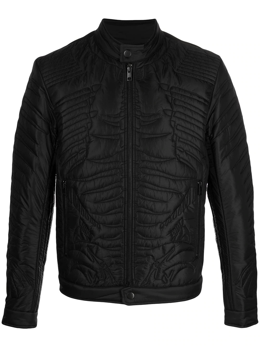 quilted padded jacket - 1