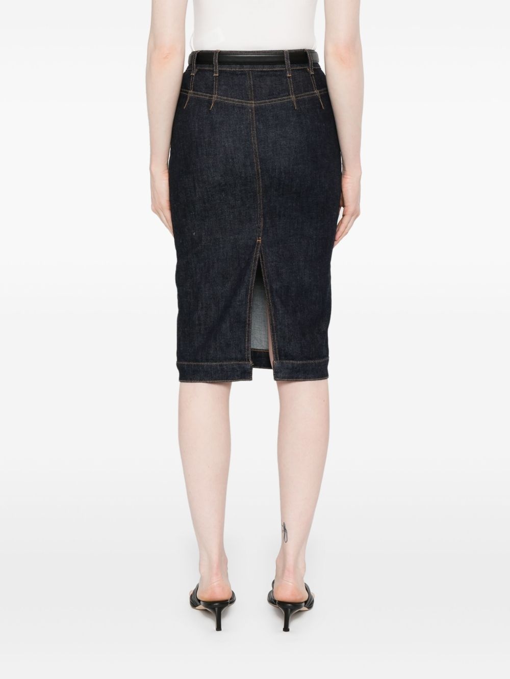 denim skirt - 4