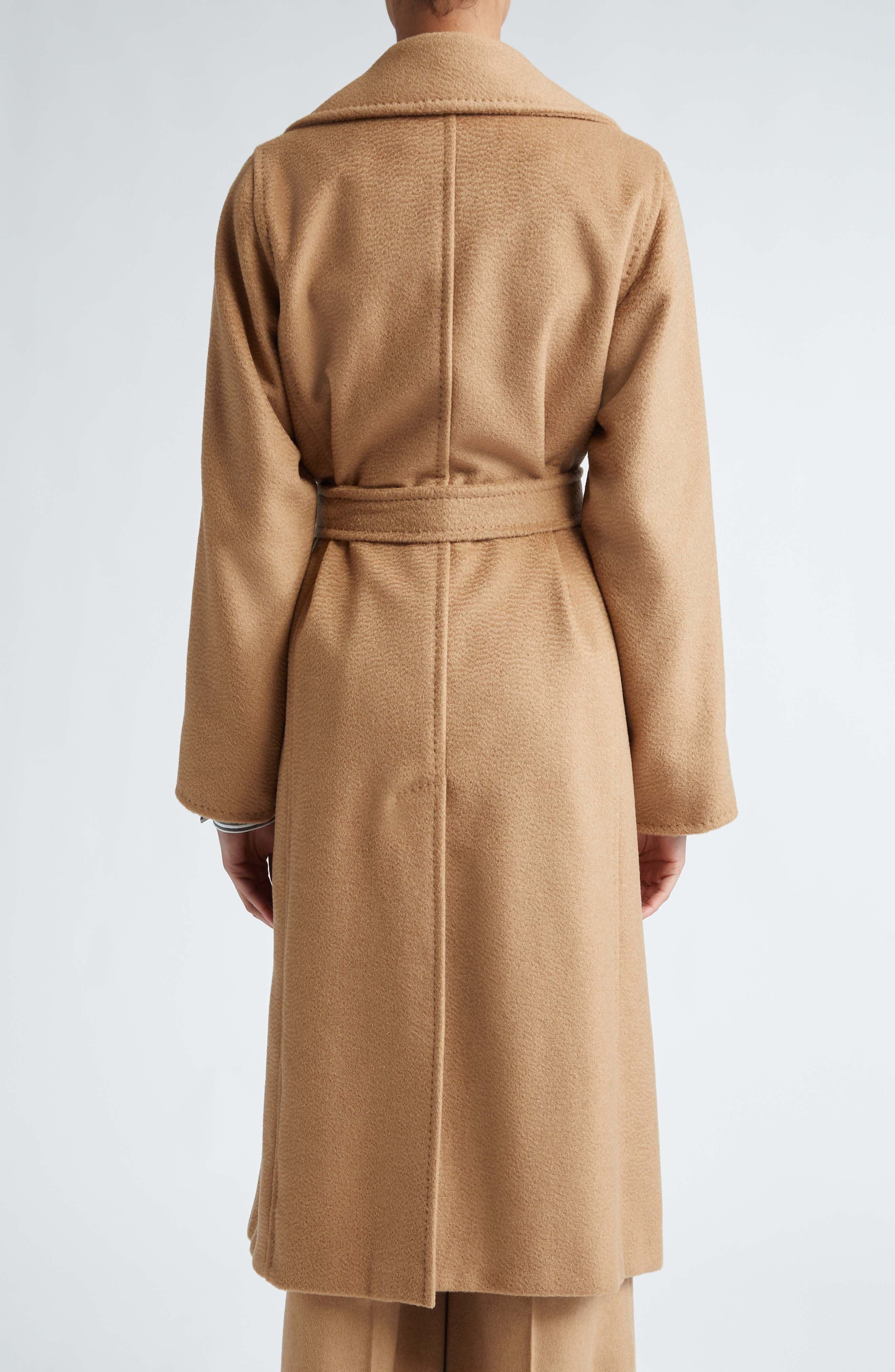 Max Mara Manuela Camel Hair Wrap Coat at Nordstrom - 2