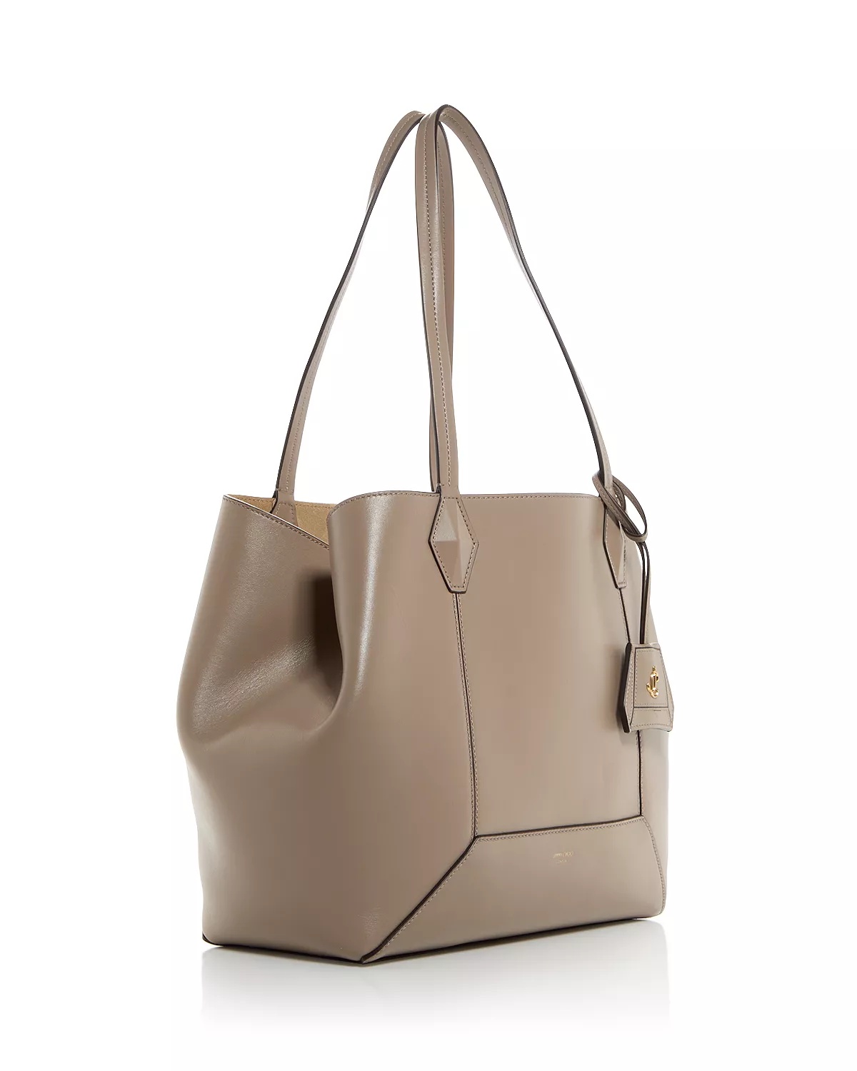 Diamond Leather Tote - 4
