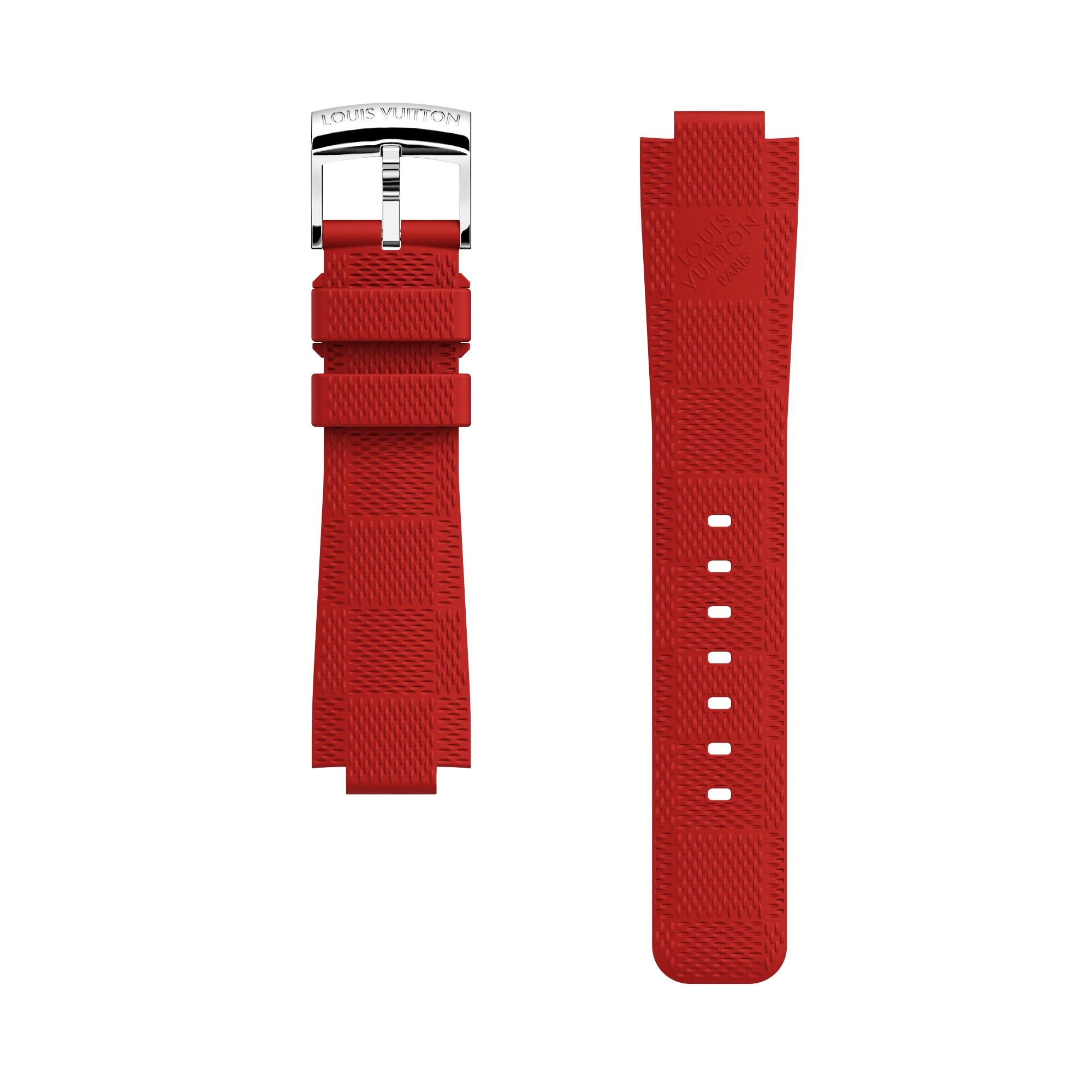 STRAP TAMBOUR RUBBER RED L/L - 1