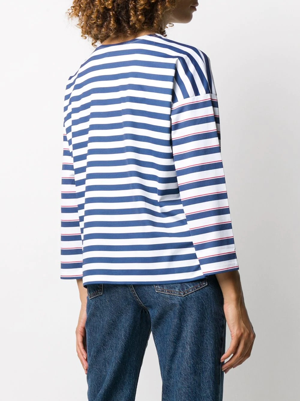 striped T-shirt - 4