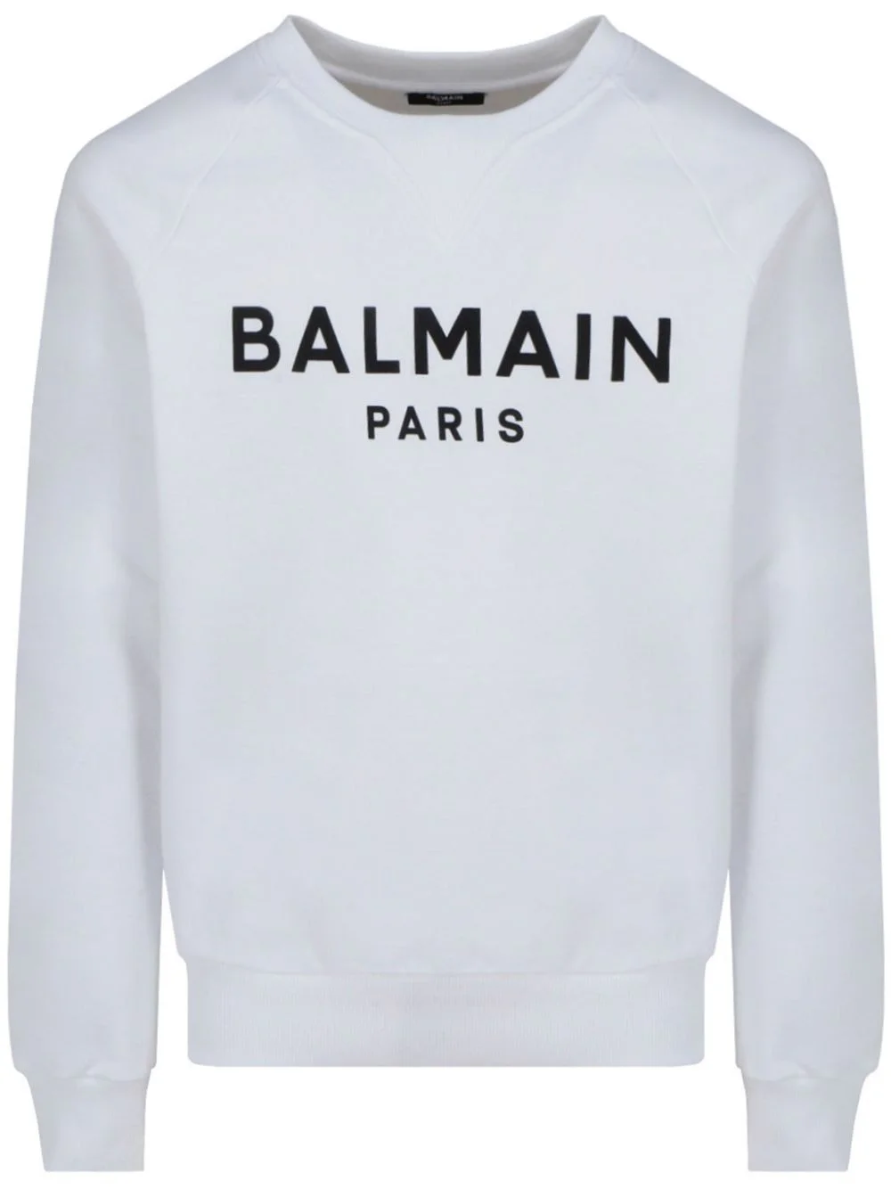 logo-print cotton sweatshirt - 1