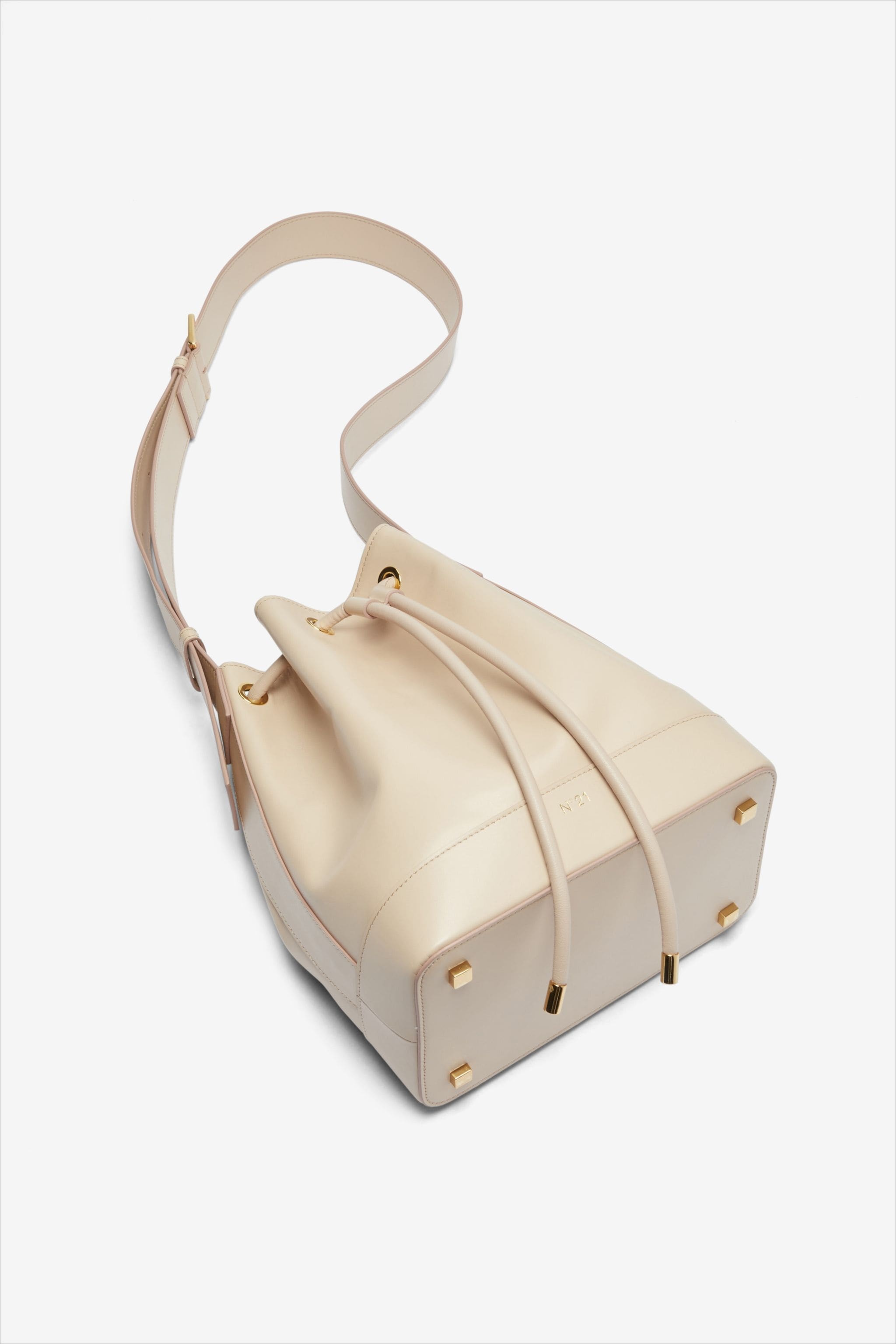 LEATHER BUCKET BAG - 3