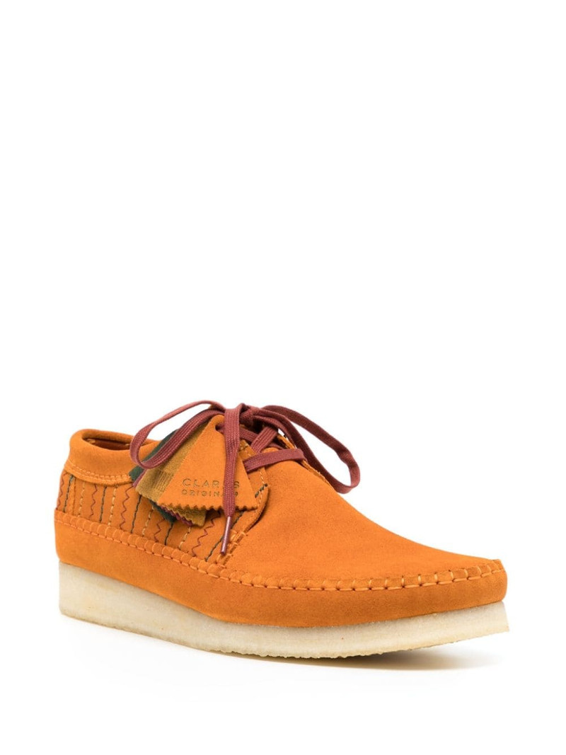 Clarks Originals Weaver suede lace-up shoes outlook