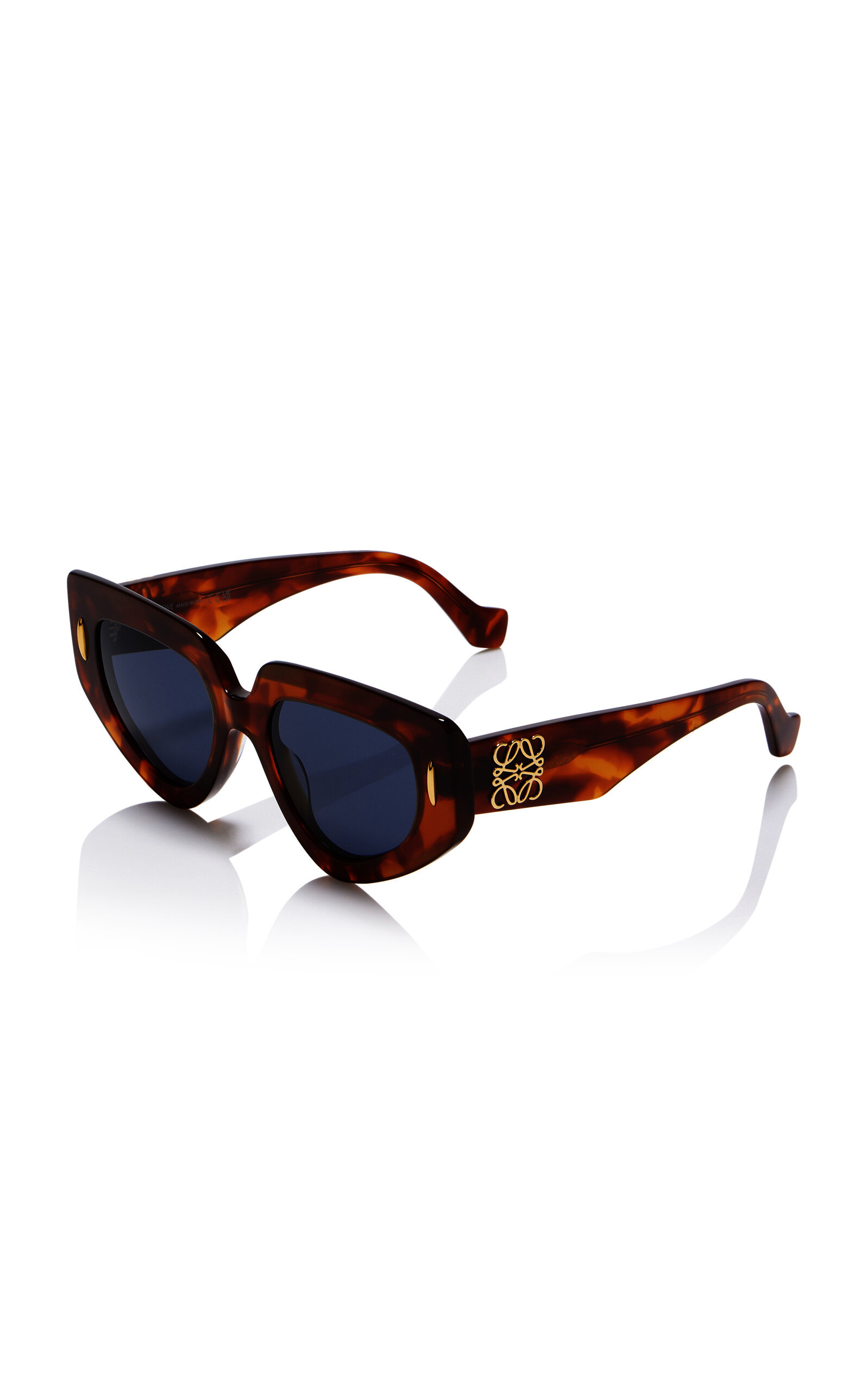 Anagram D-Frame Acetate Sunglasses brown - 4