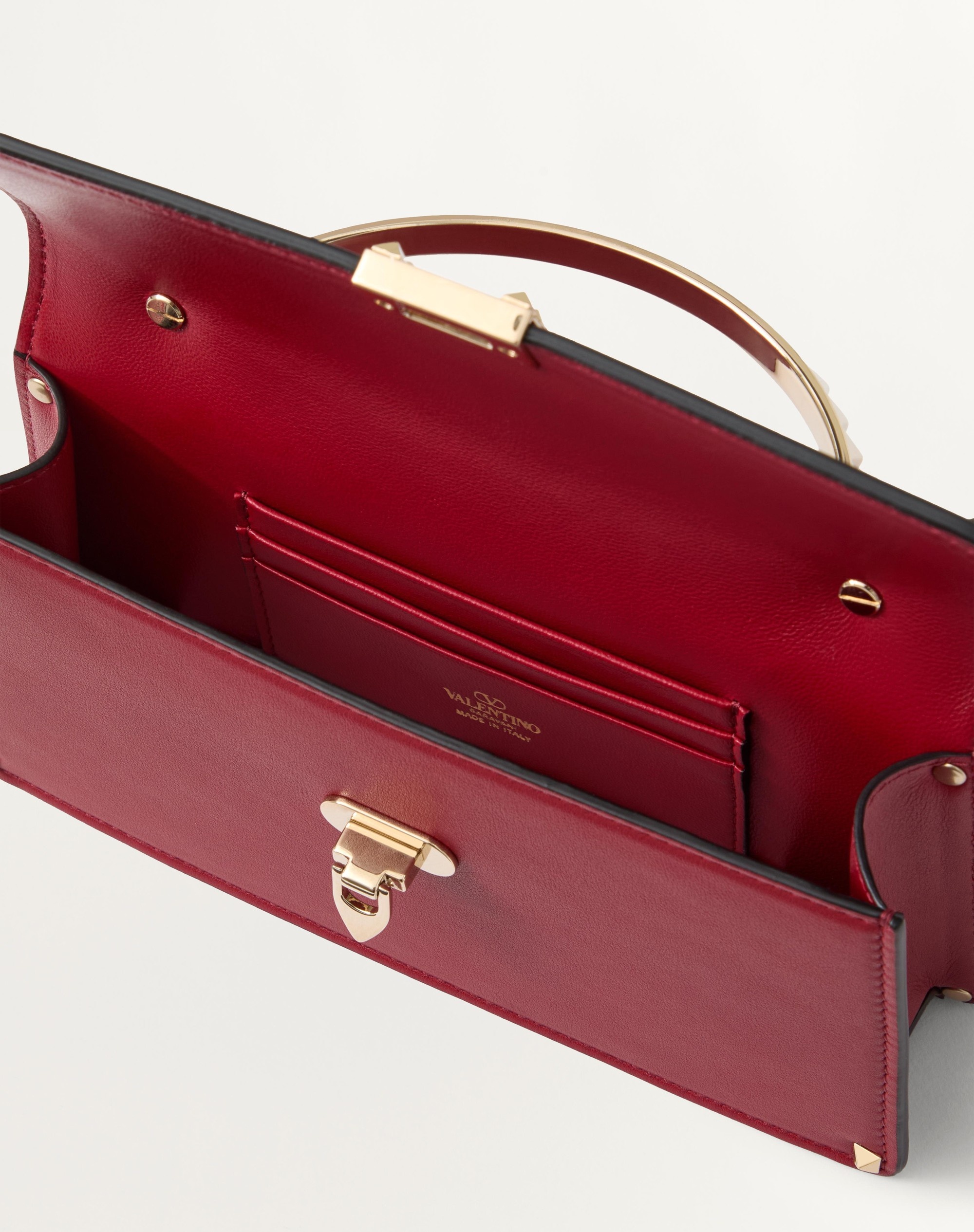 MINI ROCKSTUD CALFSKIN HANDBAG - 6