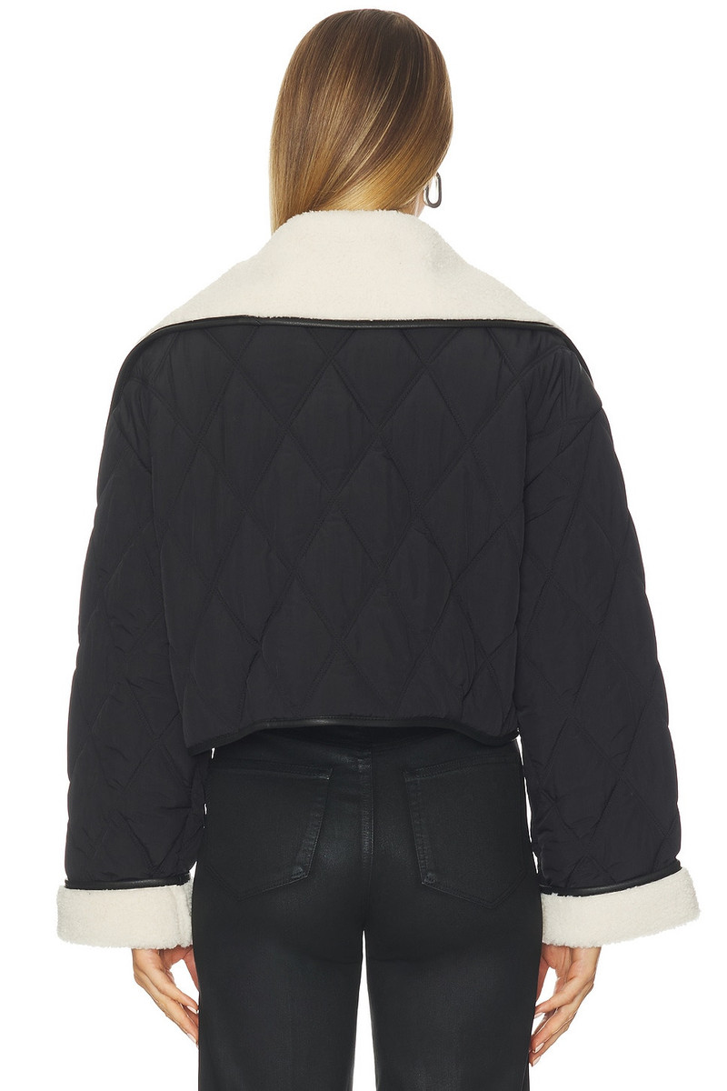 BLANKNYC Cropped Faux Leather Jacket outlook