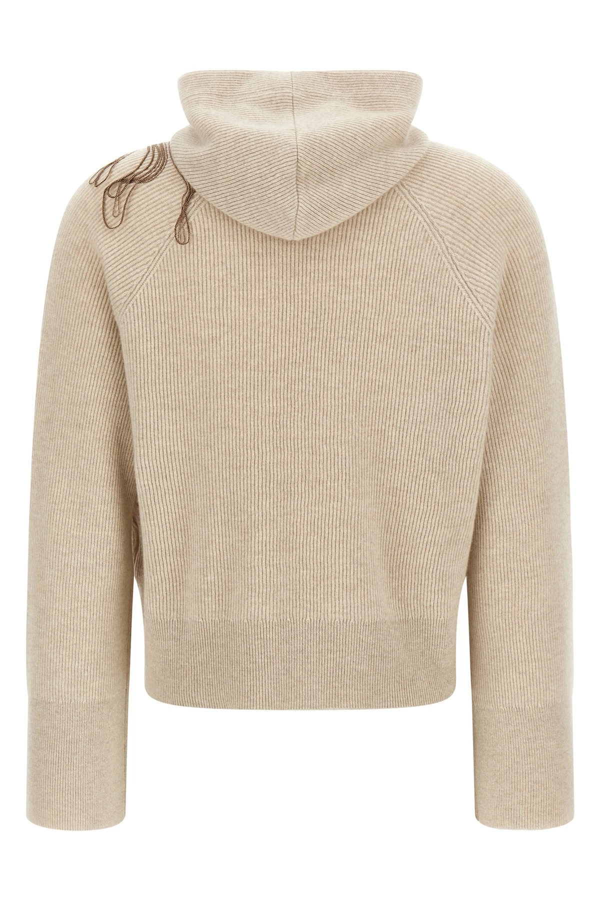 'Shiny Flower Embroidery' sweater - 2