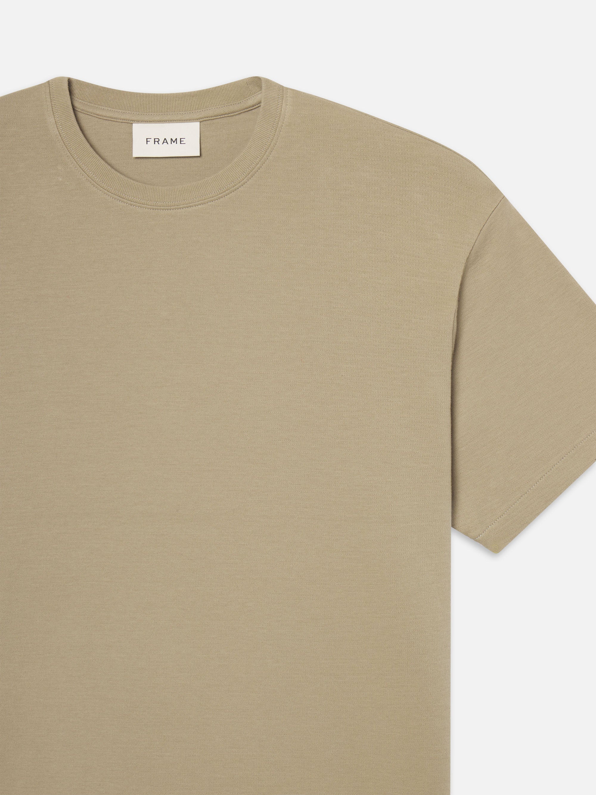 Duo Fold Tee in Dusty Sage - 2