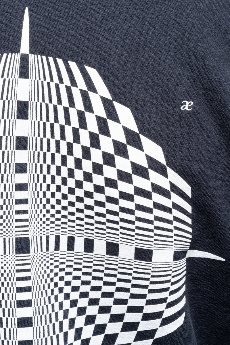 FIS8-RS Cotton Hooded Sweatshirt Black 8