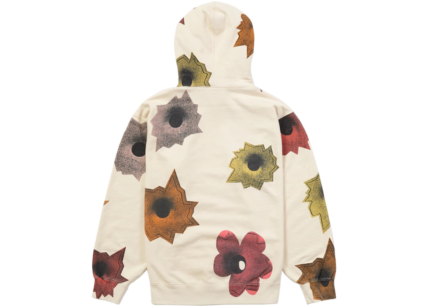 Supreme Nate Lowman Hooded Sweatshirt Natural - 2