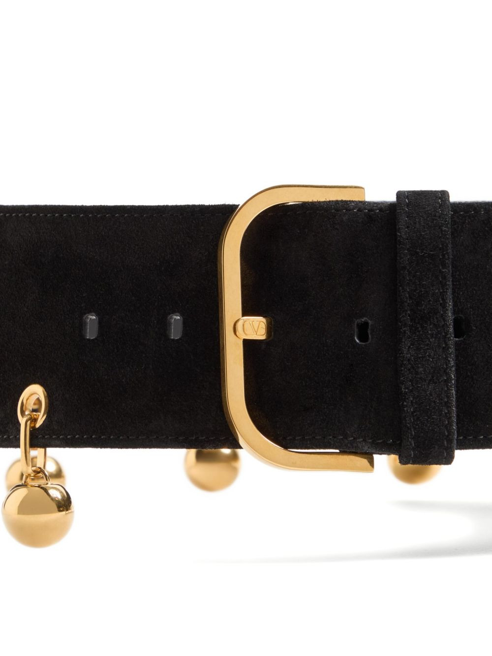 VLogo suede belt - 3