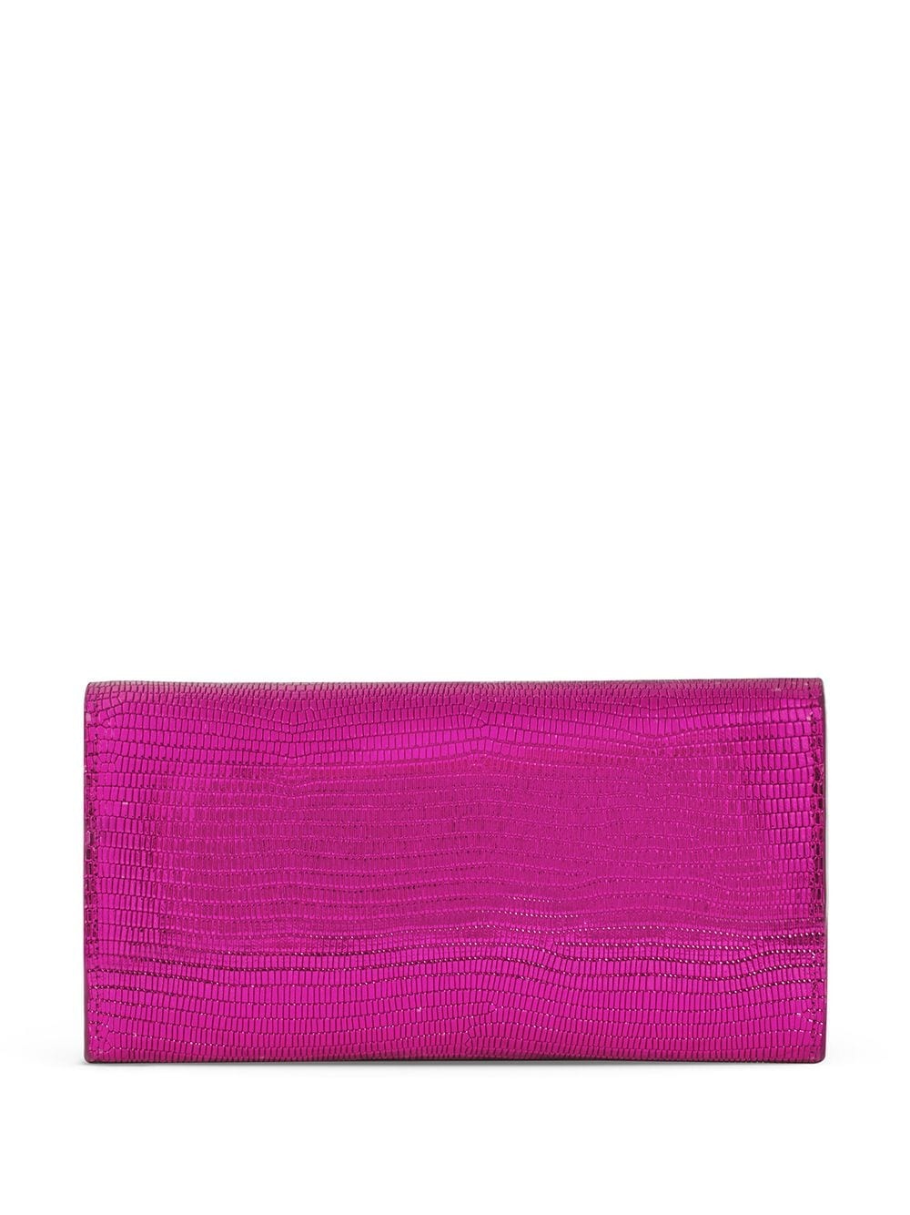 Selene lizard-effect wallet - 2