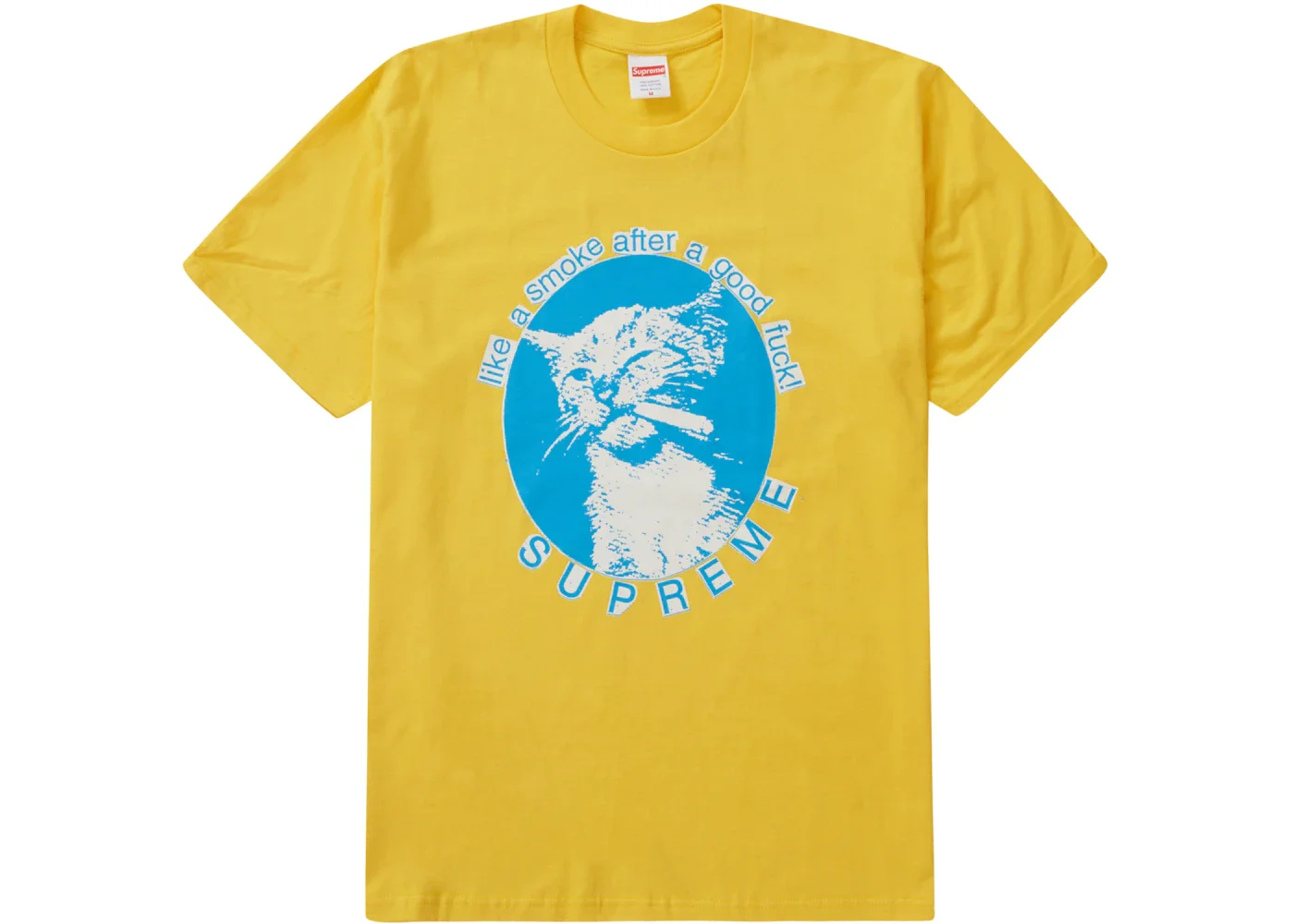 Supreme Smoke Tee (SS23) Yellow - 1