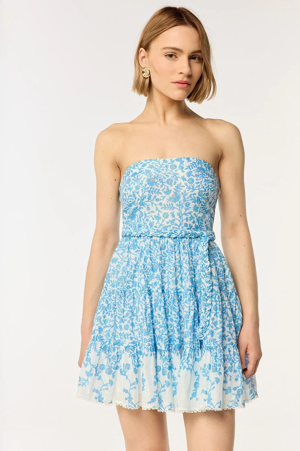 Bandeau Dress Christine - Blue Lazuli - 1