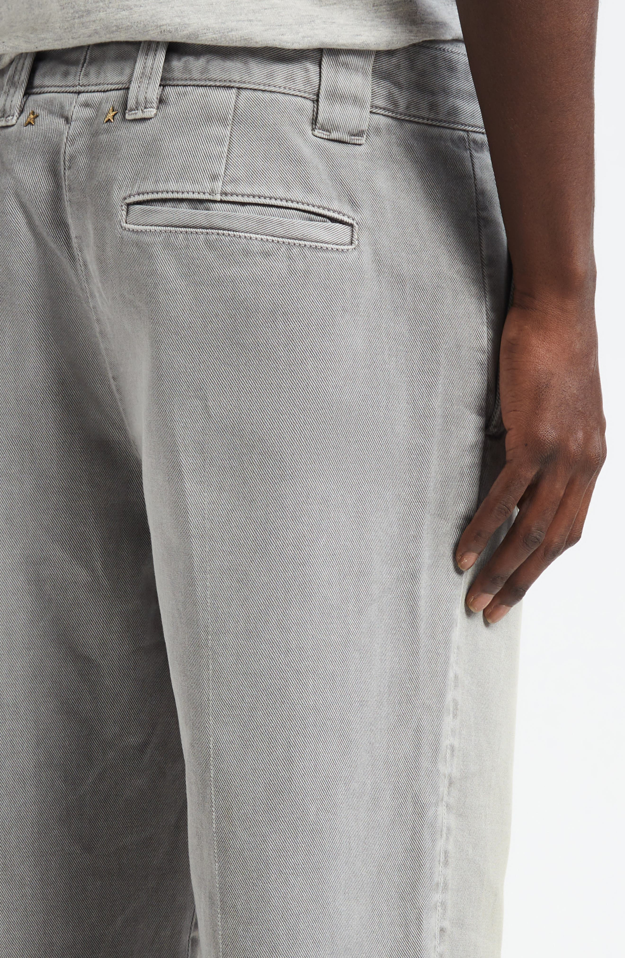 Golden Goose Journey Cotton Chinos in Grey at Nordstrom - 5