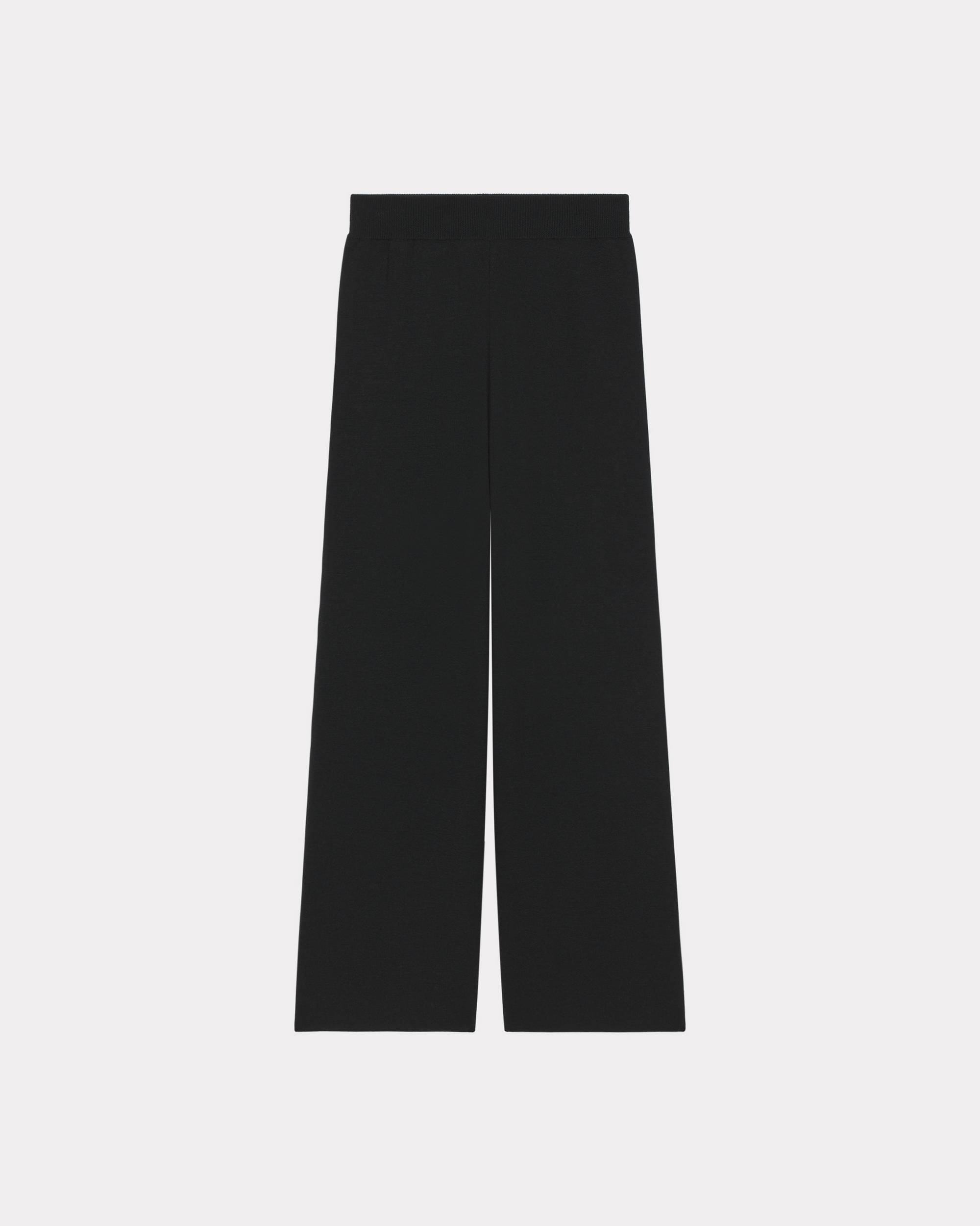 'BOKE FLOWER' Crest merino wool trousers - 1