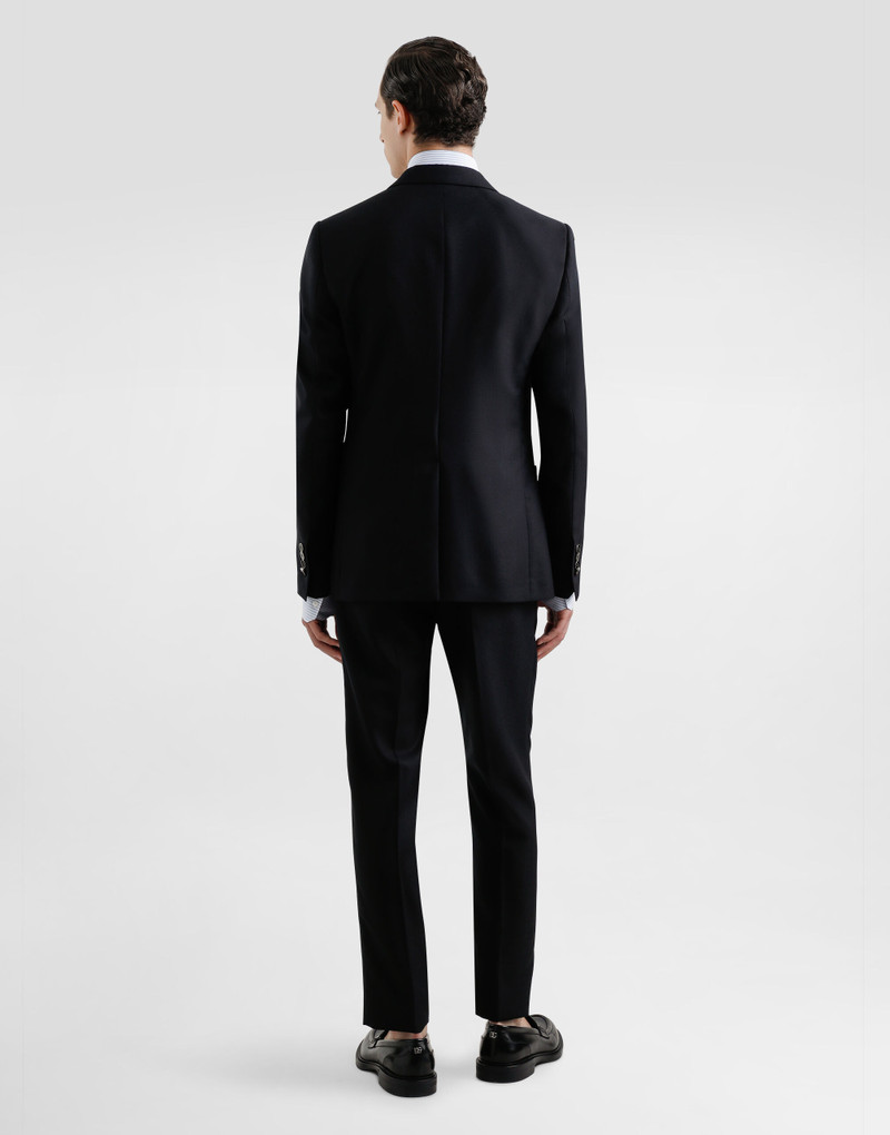 Wool pants with double darts 3