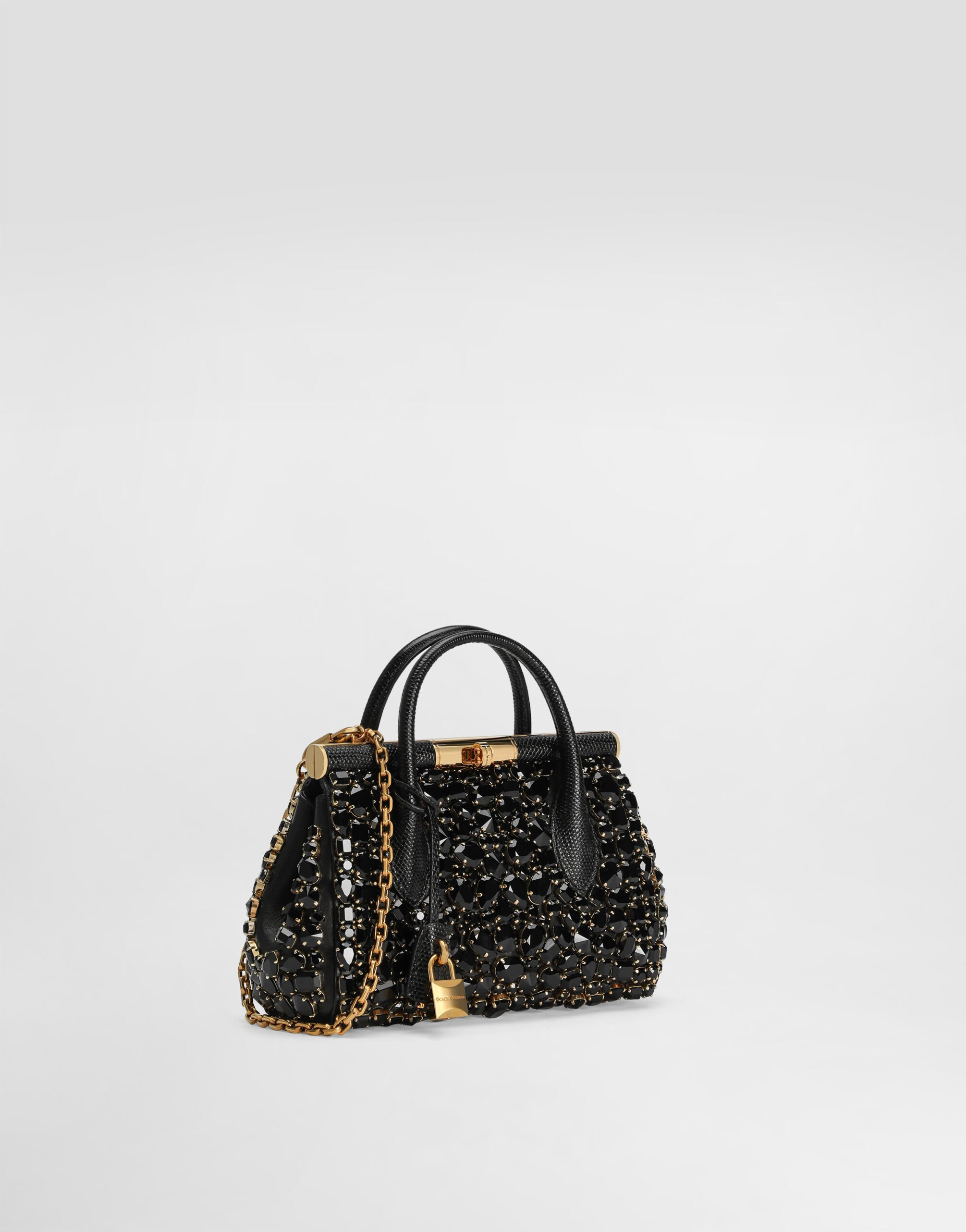 Iguana-print calfskin day mini marlene handbag - 3