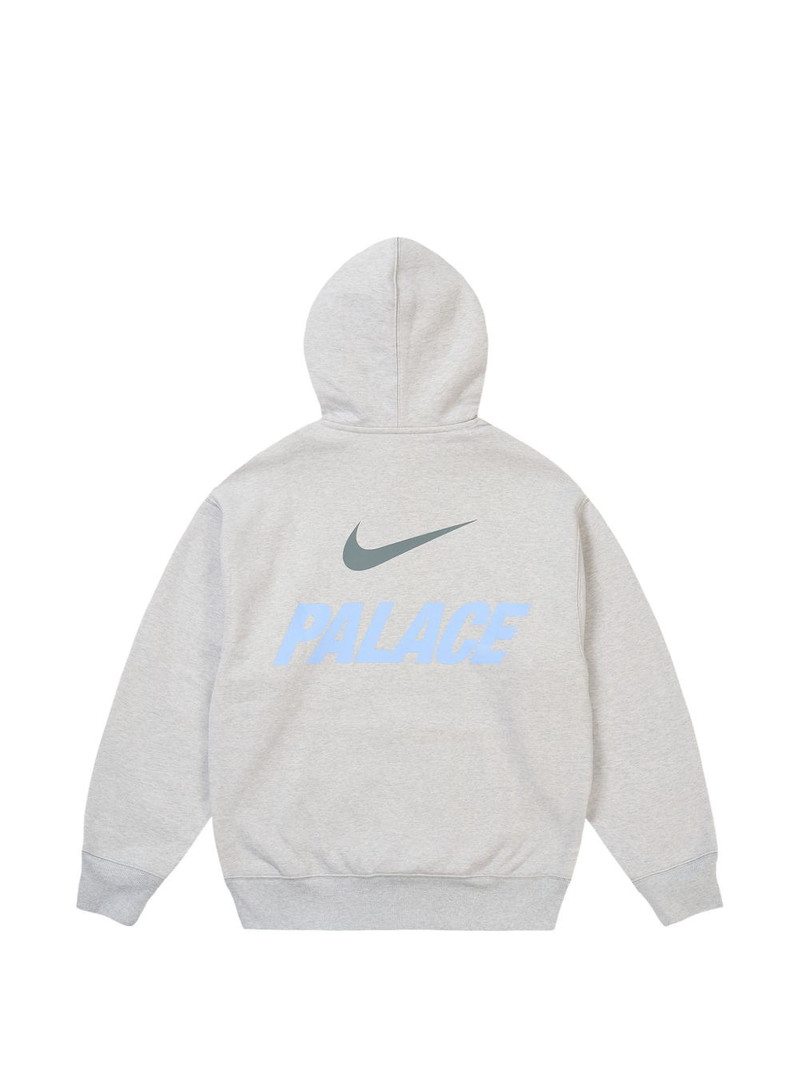 PALACE x Nike logo-print hoodie outlook