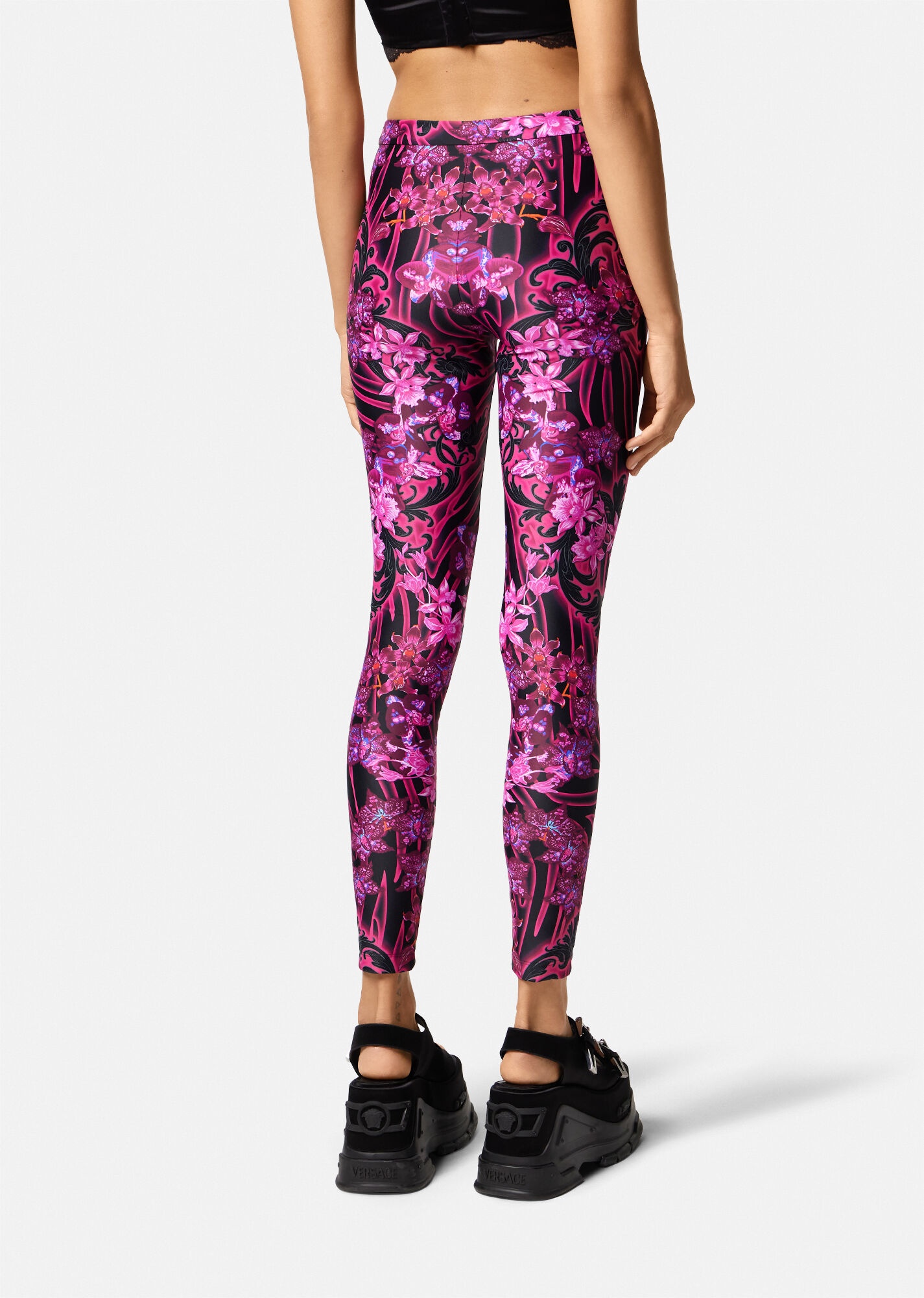 Orchid Barocco Leggings - 4