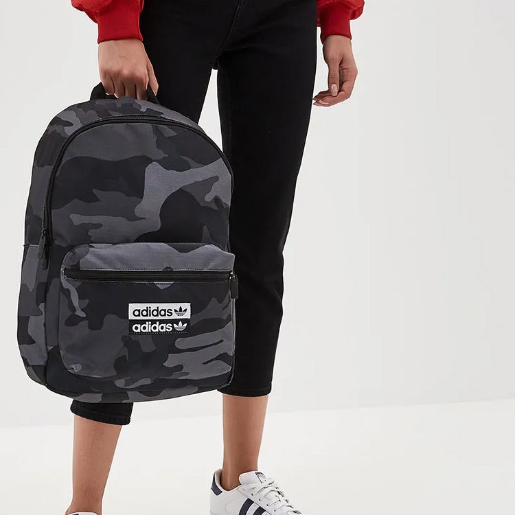 adidas Classic Backpack Camo 'Grey Black' ED8654 - 4